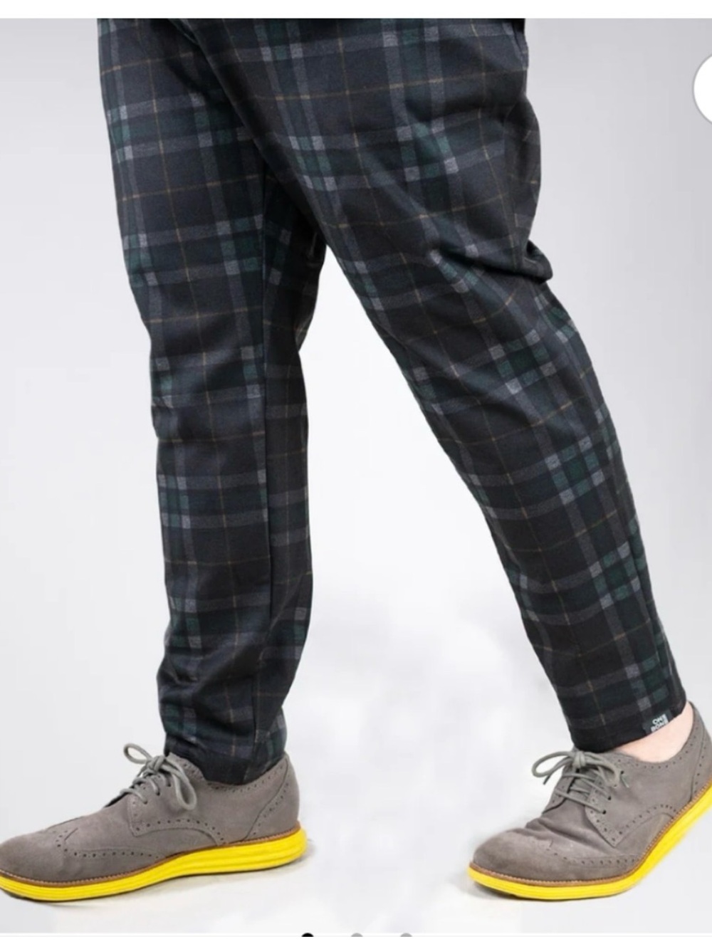 ONEBONE - Men’s Outwork Plaid Pants - Size B